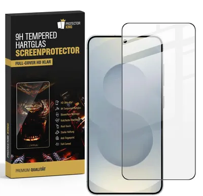 Produktbild von 6x 9H Panzerglas für Samsung Galaxy S26 Plus Full Screen HD klar Tempered Glass Displayschutz Schutzglas Hartglas Screen-Protector