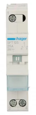 Zdjęcie produktu dla Hager SFT125, 230 V