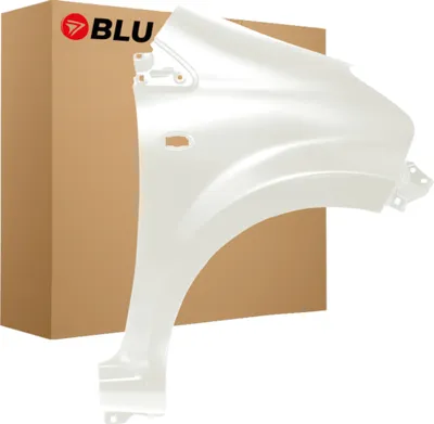 Zdjęcie produktu dla BLU Błotnik pasujący do Toyota Aygo 068 Prawy Biały PolarWeiß PianoWeiß | 2005-2014 | Przedni Przód | Lakierowany | Gotowy do montażu  | Stal