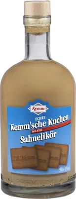 Produktbild von Kemm´sche Kuchen Sahnelikör 15% Vol. 0,5l