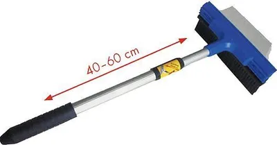 Zdjęcie produktu dla Trzepaczka samochodowa ze skrobaczką do lodu 40-60 cm