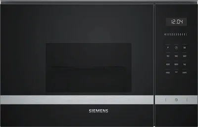 Produktbild von Siemens iQ500 BE525LMS0, Integriert, Kombi-Mikrowelle, 20 l, 800 W, Eingebautes Display, LED