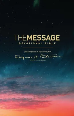 Produktbild von The Message Devotional Bible