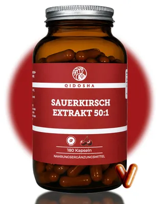 QIDOSHA Montmorency Sauerkirschen Extrakt 50:1, 18… – Bild 9