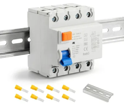 FI-Schalter Typ B 63A 30mA 4-polig für Wallbox & PV
