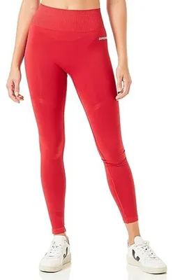Produktbild von SUPER CORE SEAMLESS 7/8 TIGHT, Karminrot, Größe S
