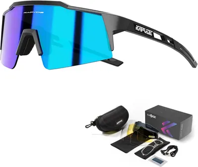 Produktbild von Sportsonnenbrille, polarisiert, TR90 Rahmen, für Radfahren