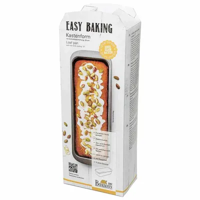 Immagine prodotto di Birkmann Easy Baking Kastenkuchenform, Kastenform, Kasten Kuchenform, Backform, Anithaft, 30 cm, 881075