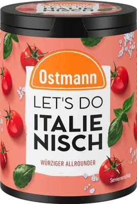 Obrázek produktu pro Ostmann Lets Do Italský kořenící přípravek ochucený balíček 60g