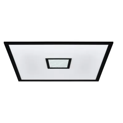 Immagine prodotto di Plafoniera Moderna Bordonara Alluminio Nero Luce Led Integrato 36W