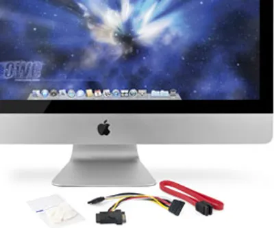 Produktbild von OWC Internal SSD DIY Kit, Schwarz, Rot