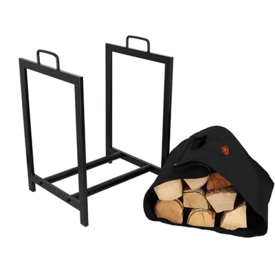 Obrázok produktu pre Esschert Design FF575, Krb na palivové drevo, Čierna, 442 mm, 380 mm, 610 mm, 3,02 kg