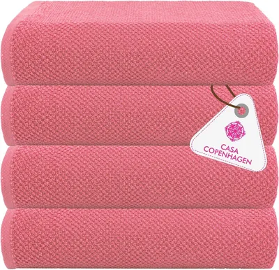 Immagine prodotto di Asciugamano - 139 x 68 cm - Cotone - Rosa