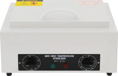 Produktbild von Nagelwerkzeugsterilisator, Hochtemperaturheizung, Kompaktes Tischdesign, WEISS, EU