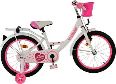 Produktbild von Volare Ashley Kinderfahrrad - Mädchen - 18 Zoll - Weiß