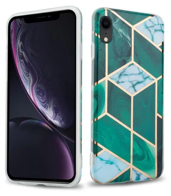 A split image showing the front and back of a phone case.