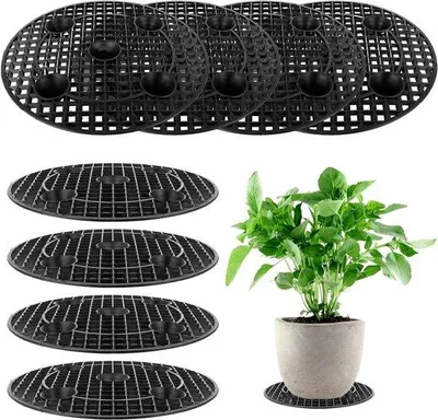Obrázok produktu pre Čierny podstavec pod kvetináč, 30 cm, pre vnútorné aj vonkajšie použitie