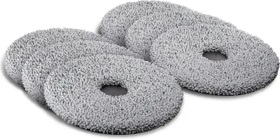 Image de iRobot 820378, Tapis de vadrouille, Aspirateur Robotique, Gris, iRobot, Roomba® Plus 405, 505 Combo Robots, 6 pièces