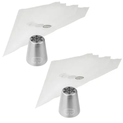 Image de Set de 2 poches à douille en plastique Dr Oetker Baker Edition