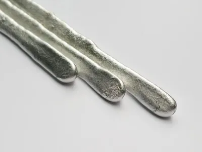 Produktbild von Karosseriezinn Sn92Zn5Cu3 in Dreikantstangen, Gewicht: 100 g
