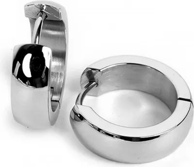 Produktbild von Minott Damen Ohrschmuck Ohrringe Creolen Edelstahl Hochglanz