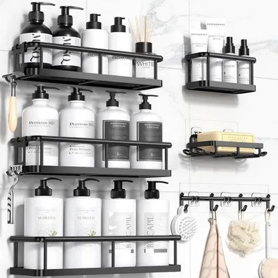 Immagine prodotto di Set doccia-WC - Set da 6 pezzi - versatile e resistente