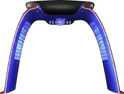 Image de Masque LED, injection d'oxygène, traitement hydratant, rouge