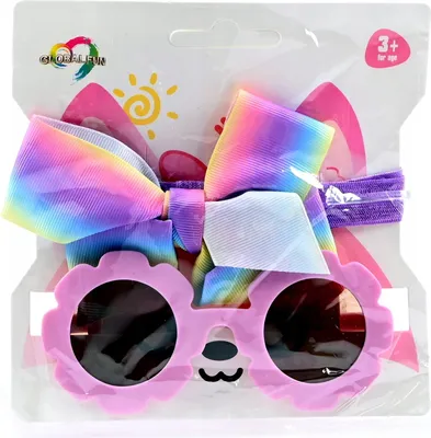 Zdjęcie produktu dla Okulary Dla Dzieci Ozdobna Opaska Różne Kolory