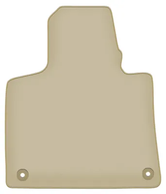 Immagine prodotto di Tappetino conducente in velluto PREMIUM beige compatibile con Citroen C4 Spacetourer (2013-2018, minivan) – con fissaggi – su misura