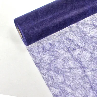 Produktbild von 25m Sizoflor ® Original Tischband Tischläufer Tischdeko Faserseide 30cm / 300mm, Farbe:lavendel