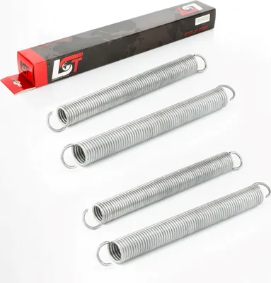 Produktbild von 4x Garagentorfedern 430mm 68 Windungen Zugfeder Garage Tor Feder verzinkt