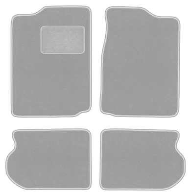 Immagine prodotto di Tappetini in moquette per Suzuki Vitara I 1988-1997 (fuoristrada) – set 4 pezzi, grigi, su misura – Wielganizator OSLO