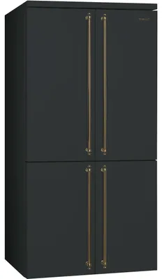 Produktbild von Smeg Fq60cao6 Amerikanischer Kühlschrank Golden 581 Liters / EU Plug 220V Golden 581 Liters