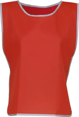Produktbild von YOKO HVJ259 | Fluo Reflective Border Tabard - Überwurfleibchen - Farbe: Red - Größe: S/M