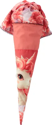 Produktbild von Schultüten Stoffpaneel - Einhorn / Rosa