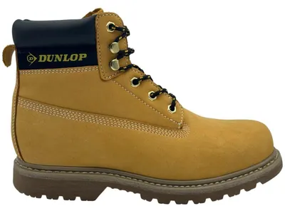 Productafbeelding van Dunlop - "Nevada" veiligheidsschoenen voor heren, leer, stalen neus, model GT23070 (maat 41 EU) (kleur: honing)