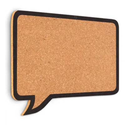 Obrázek produktu pro Korková nástěnka chatovací bublina 44x29 ALLboards PANEL TKK_CHAT