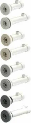 Produktbild von Astralpool Wall Conduit 280mm Length 32370 Hydromassage-set Für Betonbecken Silber  Silber One Size