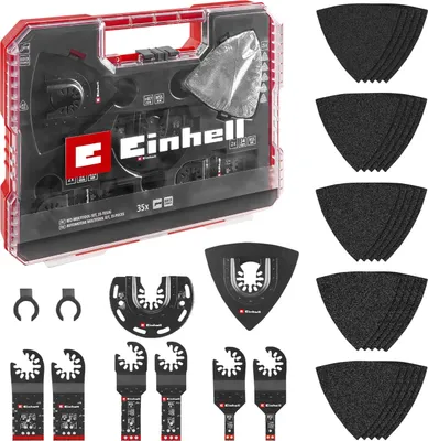 Produktbild von EINHELL Multitool-Set, 708135, XL-PLUS-Case, 35-teilig