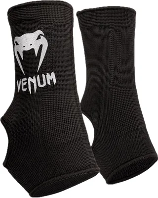 Image de Venum, Kontact protections de cheville, hommes, L, noir/argent