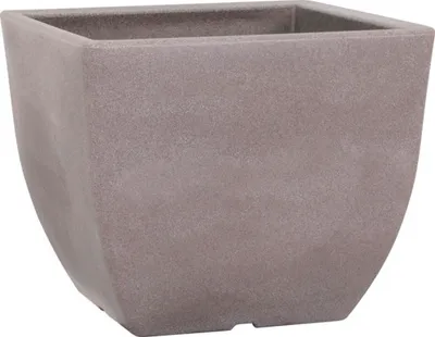 Produktbild von Pflanzkübel geli Ravenna Kunststoff 50 x 50 x 42,5 cm taupe