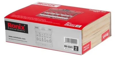 Produktbild von Ronix Fräswerkzeug-Set 12-teilig - RH-5341