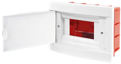 Produktbild von Sicherungskasten Unterputz Verteilerkasten Kleinverteiler IP40 6 Module