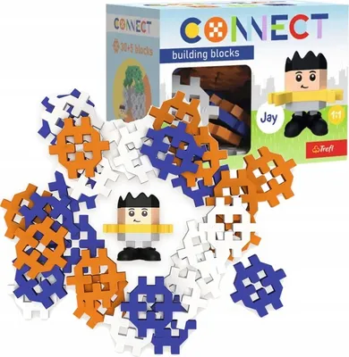 Produktbild von Trefl Connect, Bausteine, 4 Jahr(e), Zellulose, Kunststoff, 35 Stück(e), 126 g