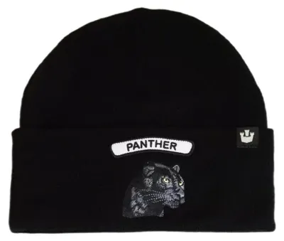 Zdjęcie produktu dla Czapka zimowa wełniana Goorin Bros. Soft Rock Panther Beanie Black - 107-1796-BLK