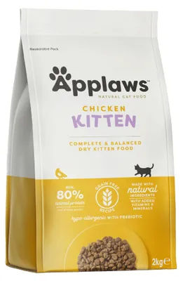 Produktbild von APPLAWS Kitten Chicken - trockenfutter für Katzen - 2kg
