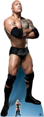 Produktbild von WWE Wrestling Pappaufsteller (Stand Up) - The Rock (195 cm)