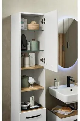 Obrázek produktu pro Skříňka vysoká Pelipal Quickset 500 bílá 32,4 x 176,4 x 32,1 cm