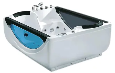 Produktbild von Massagebad Whirlpool Whirlwanne Hot Tub Blubberbad Hydromassagewanne 180x130 cm