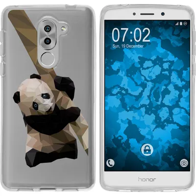 Produktbild von PhoneNatic Case kompatibel mit Huawei Honor 6x Silikon-Hülle Vektor Tiere M4